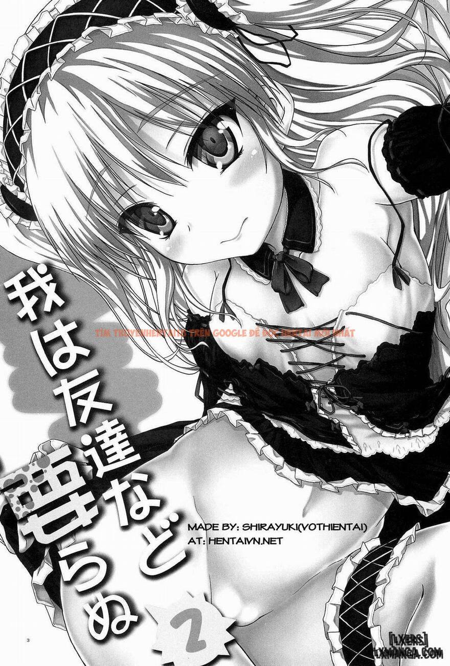 Xem ảnh page_002 trong truyện hentai Ware Wa Tomodachi Nado Iranu 2 (Boku Wa Tomodachi Ga Sukunai) [Friends Are Not A Necessity 2] - One Shot - hentaitvn.net