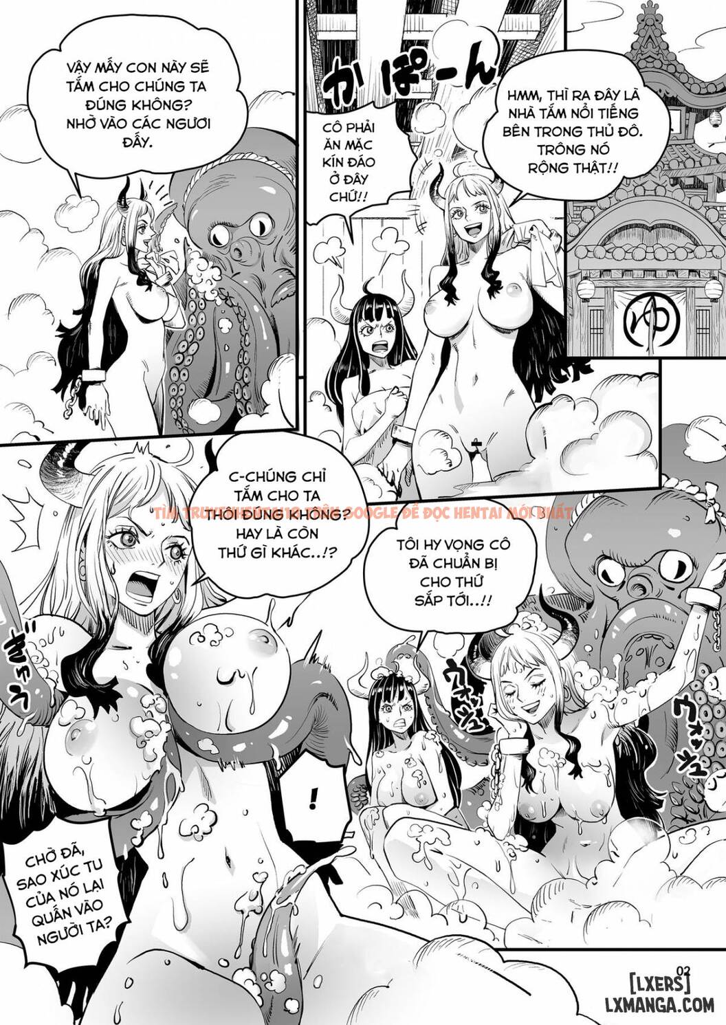 Xem ảnh 2 trong truyện hentai Washing By Rubbing In The Wano Bathhouse - One Shot - hentaitvn.net