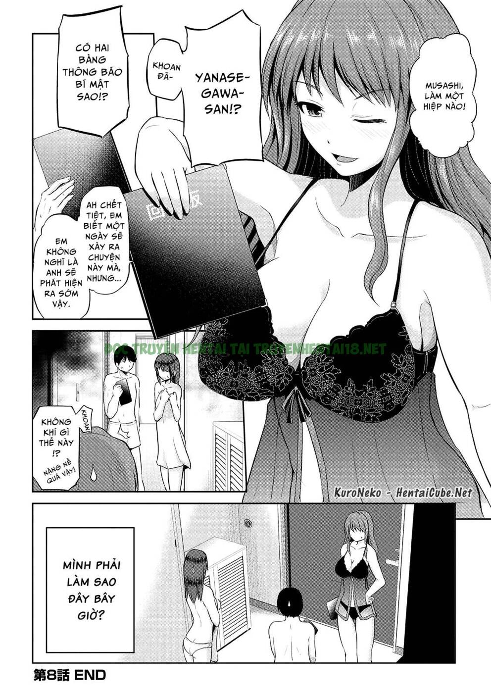 Xem ảnh 17 trong truyện hentai Watashi Ni Mawashite Ura Kairanban - Chapter 8 - truyenhentai18.pro