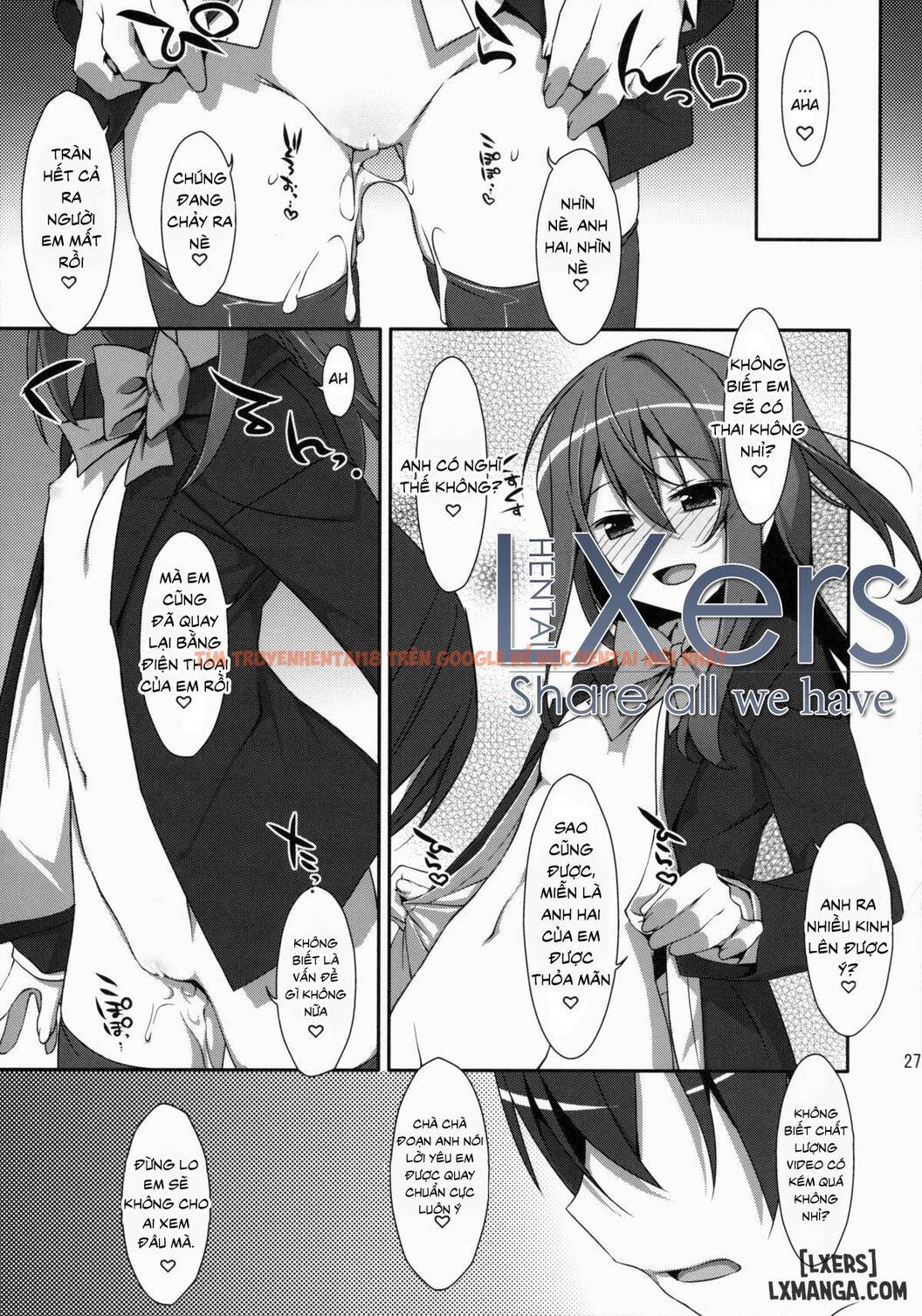 Trang truyện 25 trong truyện tranh Watashi No, Onii-chan - Chapter 2 - hentai24h.pro