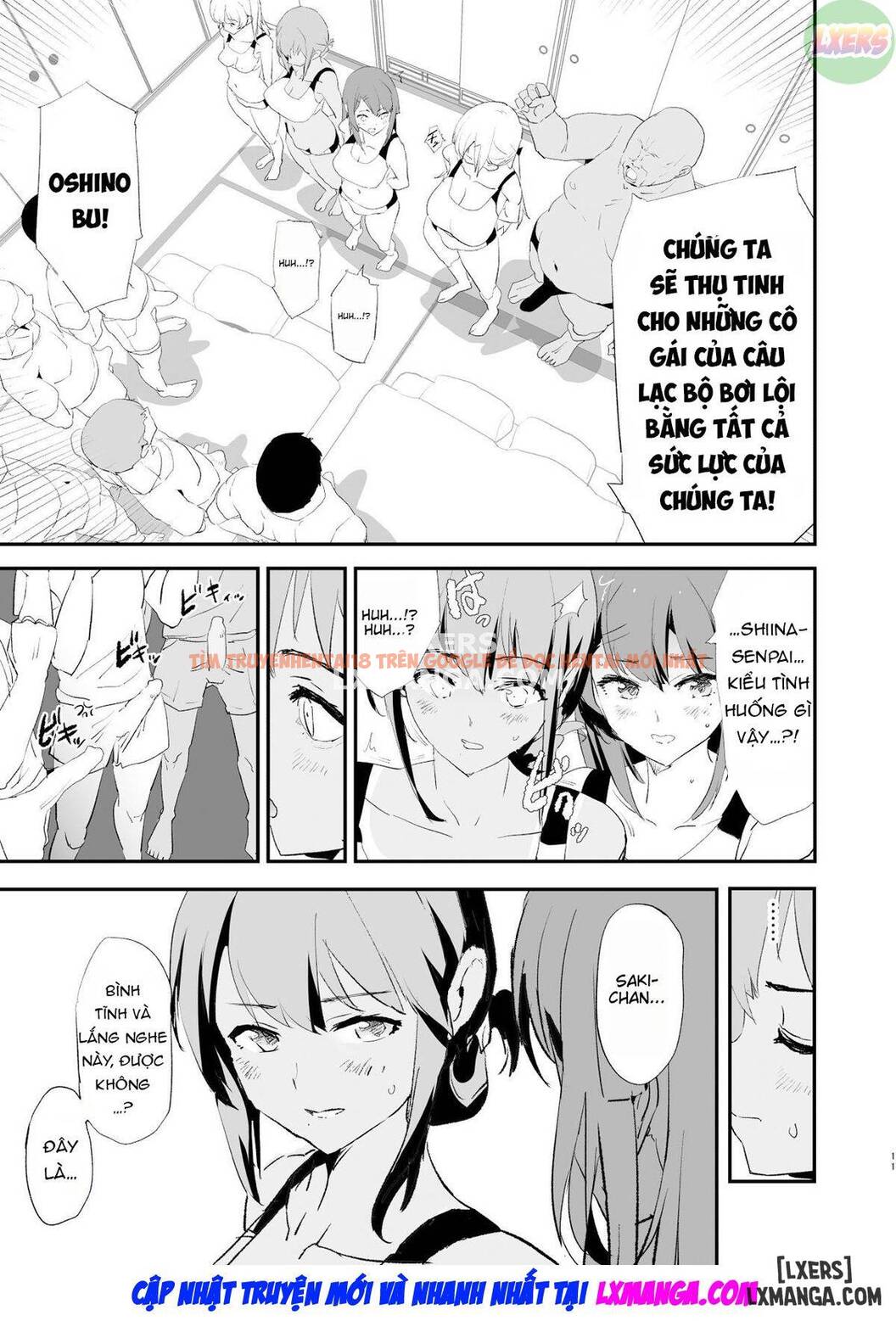Trang truyện 13 trong truyện tranh Watashi-tachi No Onaho Koukan Gasshuku Ichinichime To Futsukame! + Omake - One Shot - truyentvn.net
