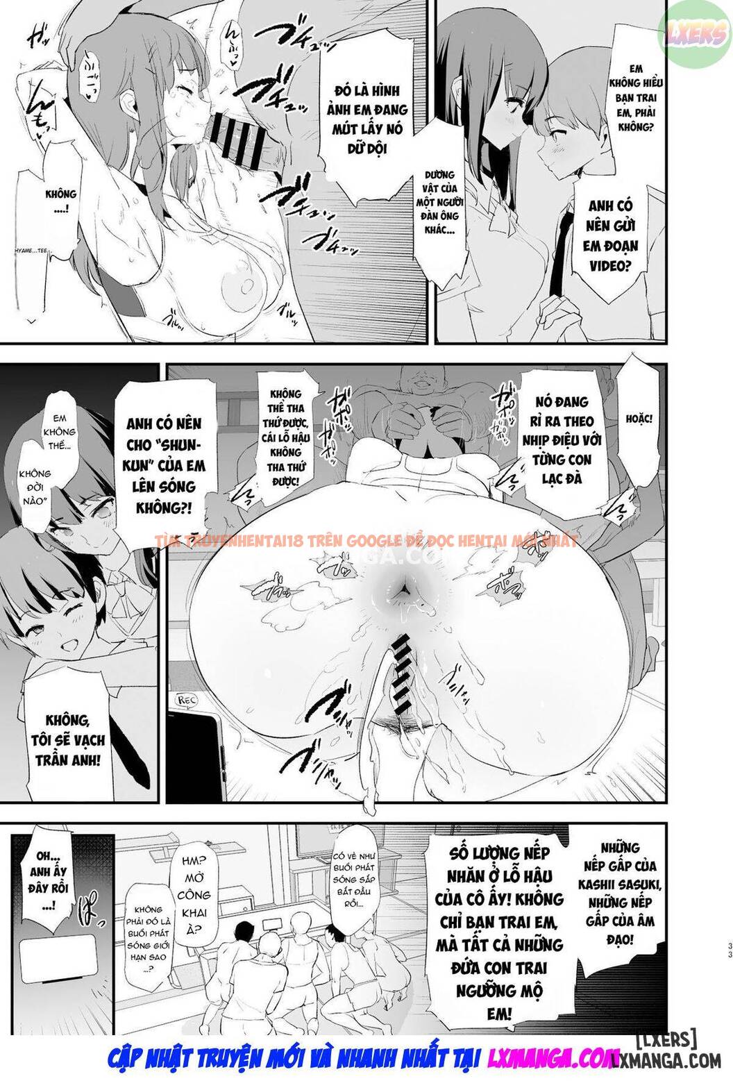Trang truyện 35 trong truyện tranh Watashi-tachi No Onaho Koukan Gasshuku Ichinichime To Futsukame! + Omake - One Shot - truyentvn.net