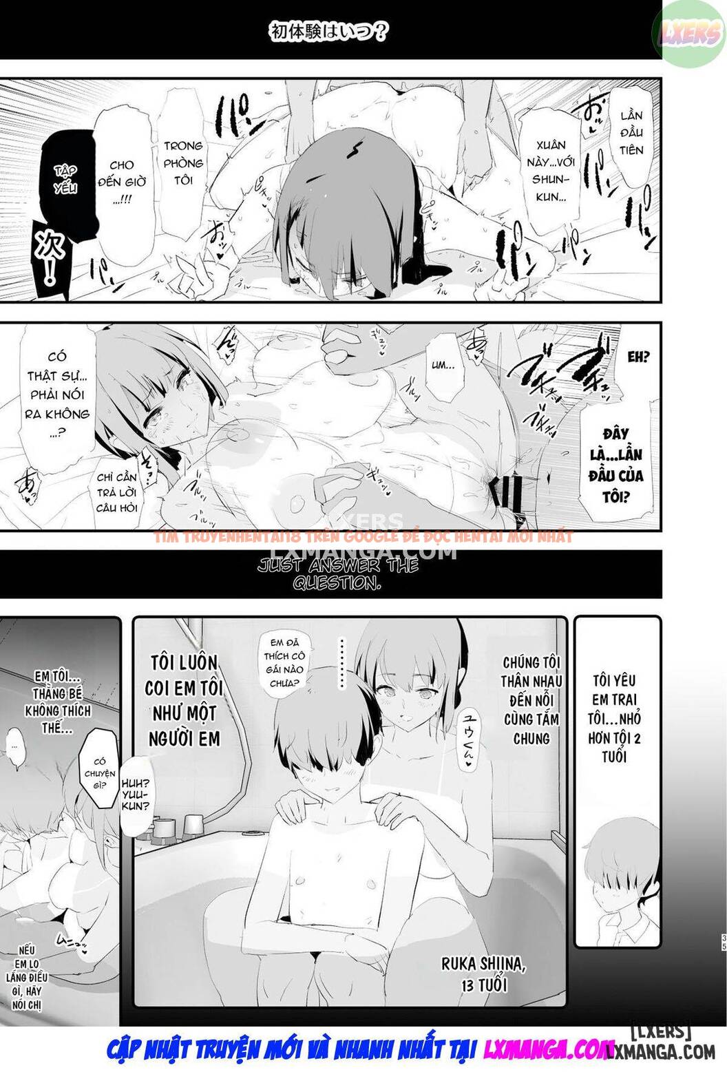 Trang truyện 37 trong truyện tranh Watashi-tachi No Onaho Koukan Gasshuku Ichinichime To Futsukame! + Omake - One Shot - truyentvn.net