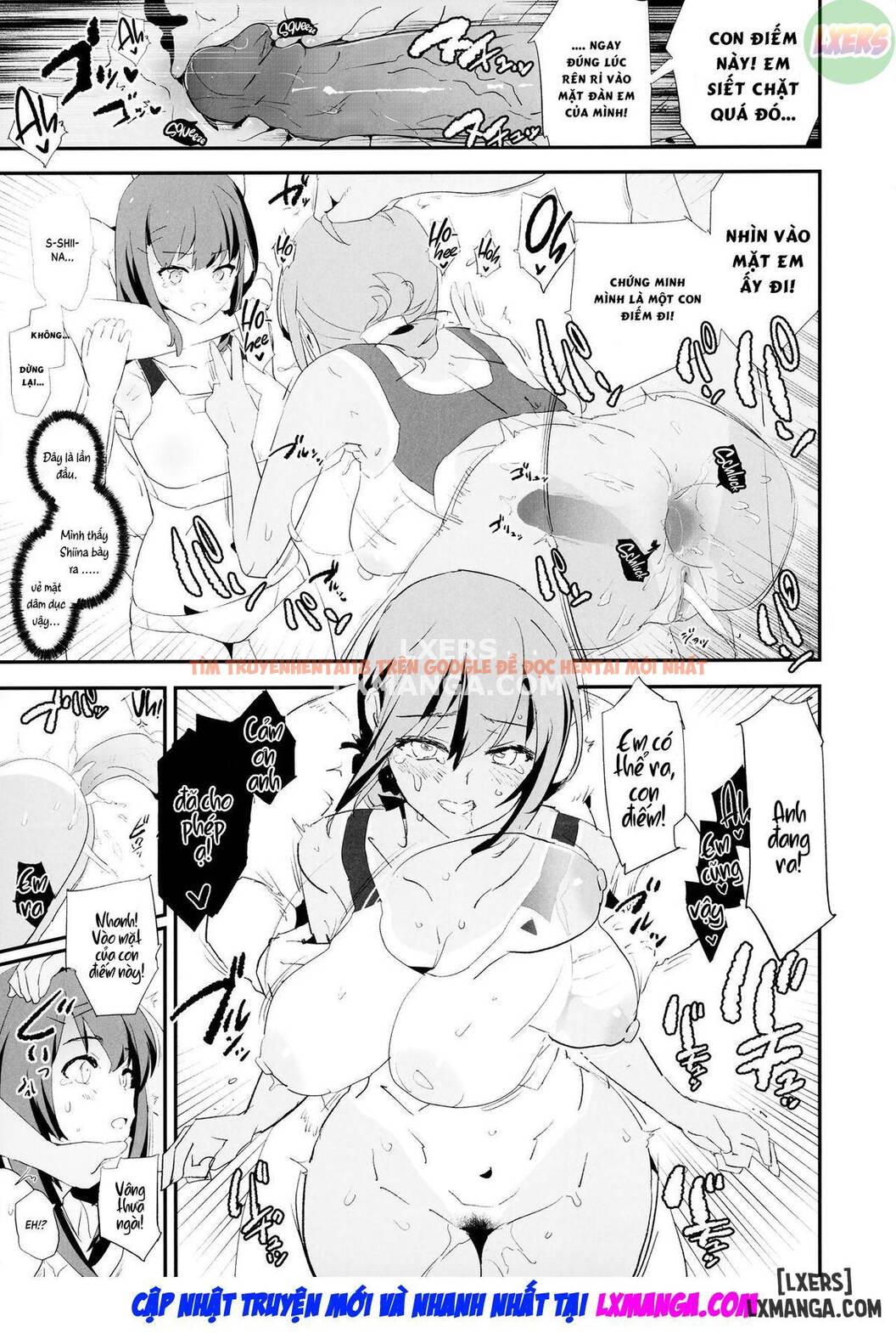 Xem ảnh 8 trong truyện hentai Watashi-tachi No Onaho Koukan Gasshuku Ichinichime - One Shot - hentaitvn.net