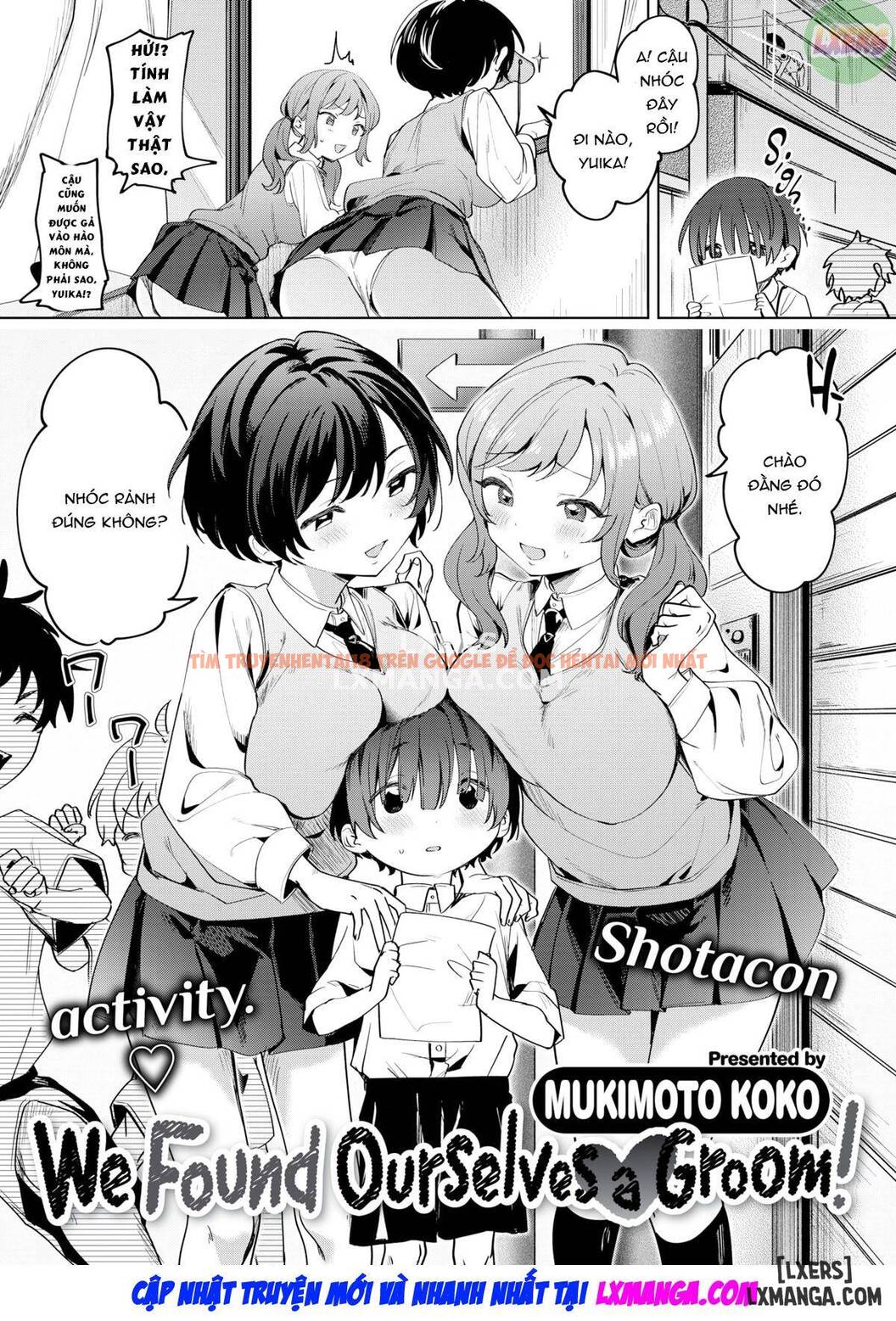 Trang truyện 3 trong truyện tranh Chúng Tôi Tìm Thấy Chính Mình Với Một Chú Rể - One Shot - hentai24h.pro