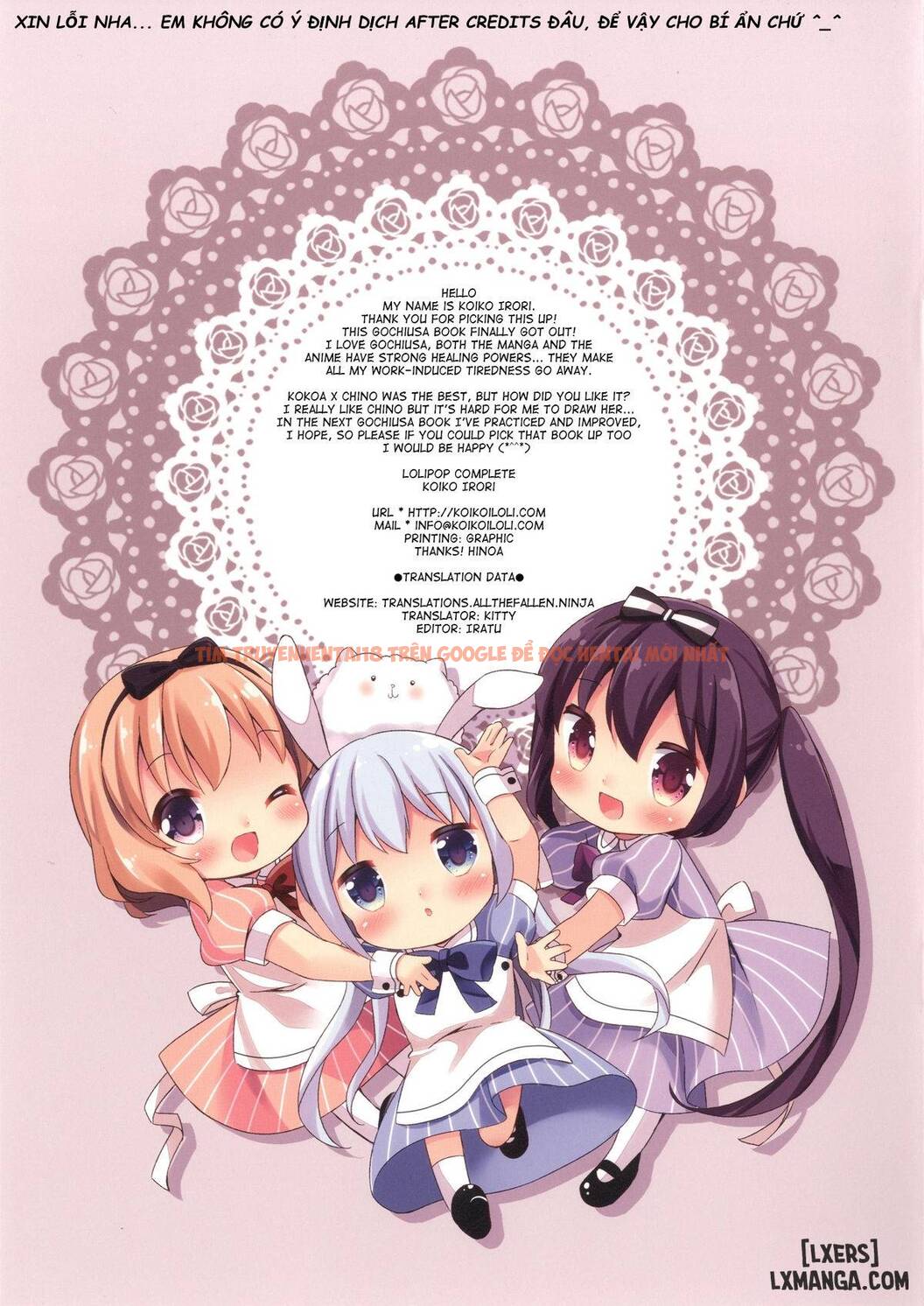 Xem ảnh 9 trong truyện hentai Welcome To Rabbit House Lolico05 - One Shot - www.hentaitvn.net