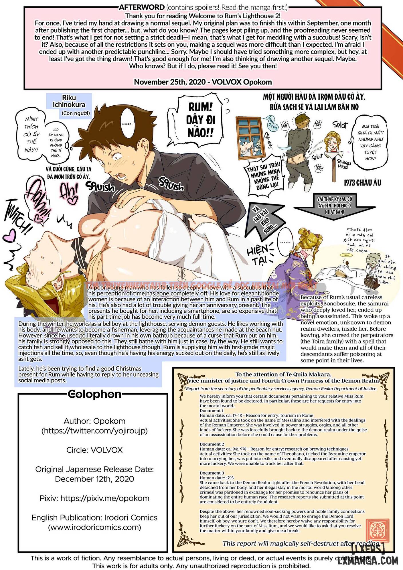 Xem ảnh 34 trong truyện hentai Welcome To Rum's Lighthouse - Chapter 2 END - hentaitvn.net