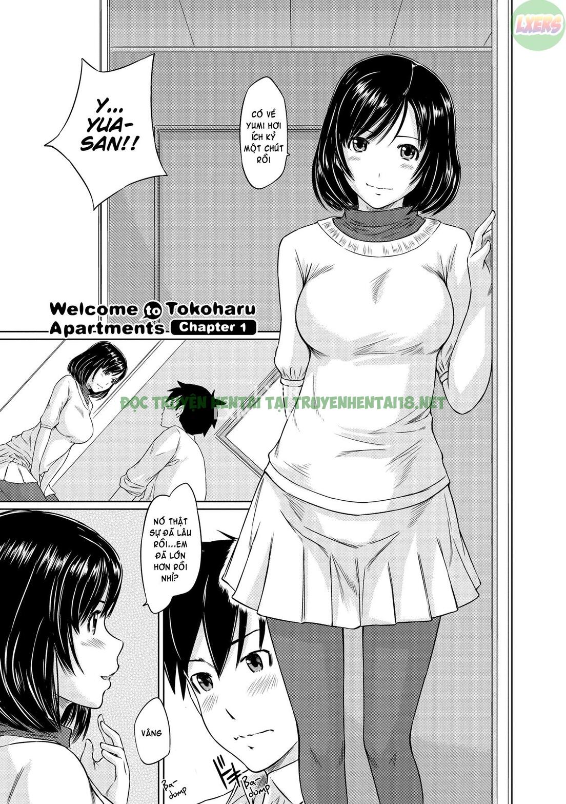 Xem ảnh 8 trong truyện hentai Chào Mừng Đến Với Chung Cư Tokoharu - Chapter 1 - truyenhentai18.pro