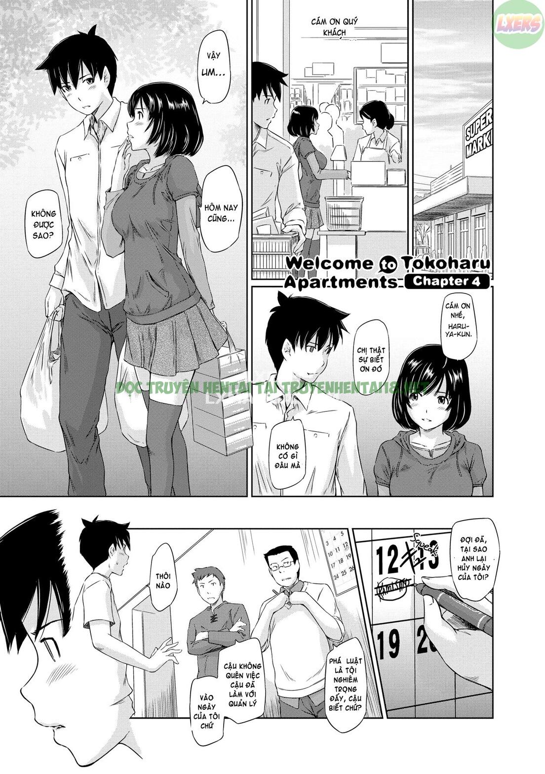 Hình ảnh 3 trong Welcome To Tokoharu Apartments - Chapter 4 - Hentaimanhwa.net