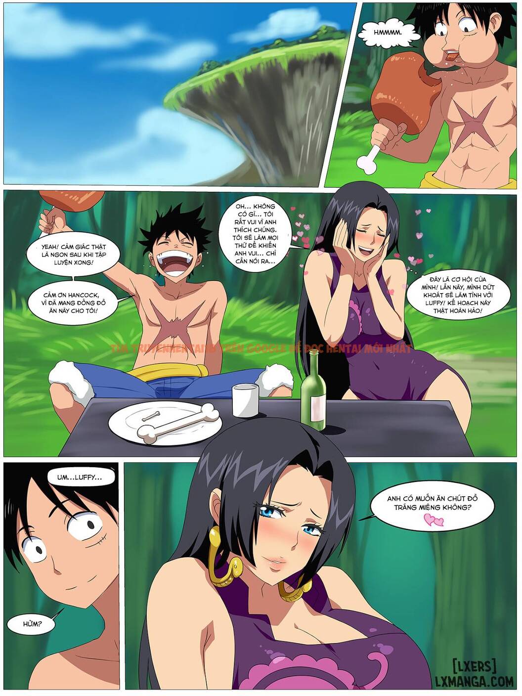 Trang truyện 1 trong truyện tranh Giấc Mơ Ướt Át Của Boa Hancook One Piece - One Shot - www.lxmanga.org