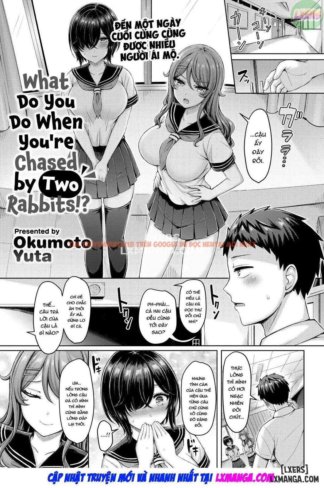 Xem ảnh 3 trong truyện hentai What Do You Do When You're Chased By Two Rabbit - One Shot - hentaitvn.net