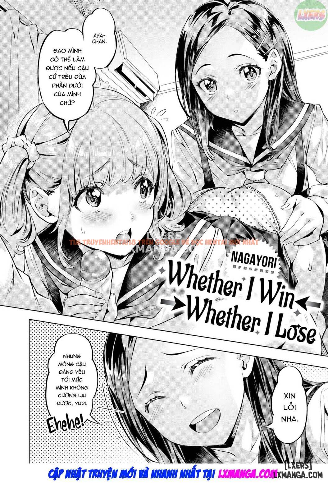Trang truyện 4 trong truyện tranh Whether I Win←→whether I Lose - One Shot - hentai24h.pro