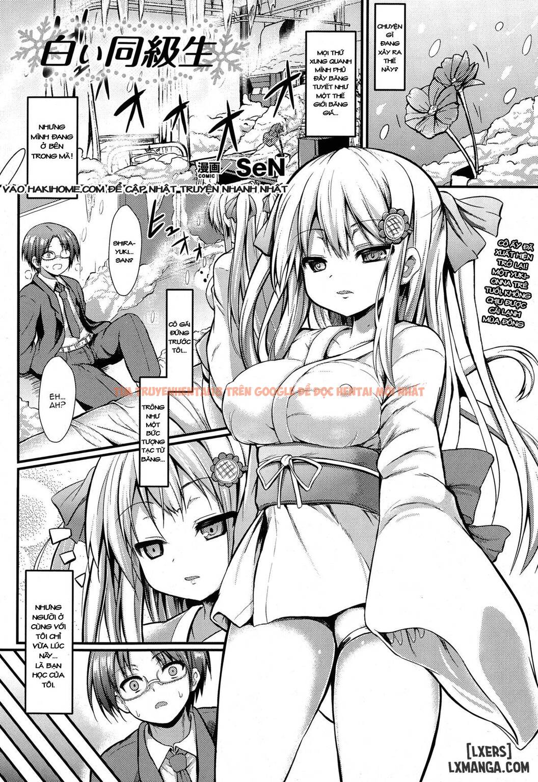 Xem ảnh 0 trong truyện hentai Cô Bạn Cùng Lớp Tóc Trắng Bạc - One Shot - hentaitvn.net