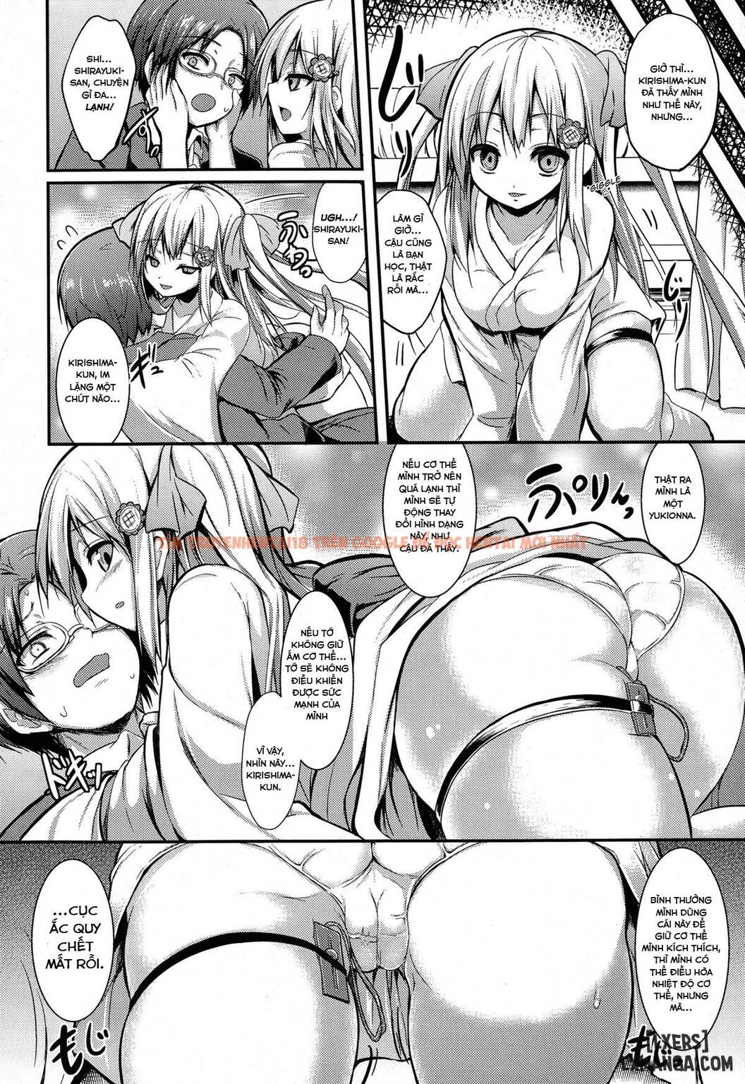 Xem ảnh 3 trong truyện hentai Cô Bạn Cùng Lớp Tóc Trắng Bạc - One Shot - hentaitvn.net