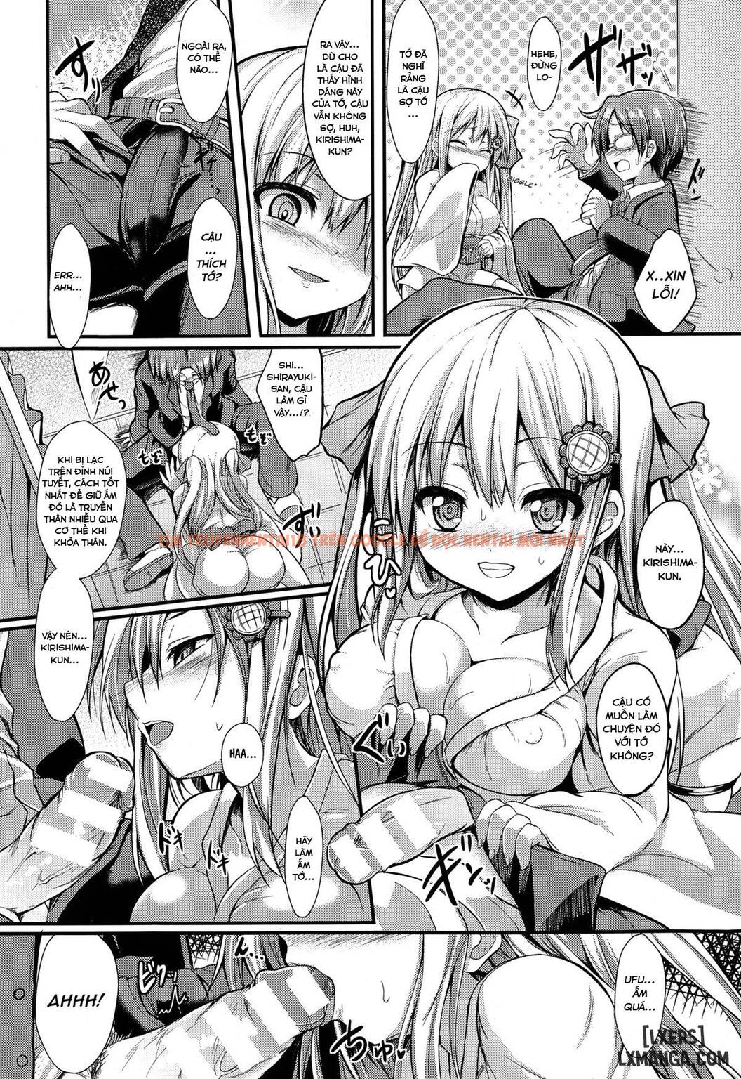 Xem ảnh 5 trong truyện hentai Cô Bạn Cùng Lớp Tóc Trắng Bạc - One Shot - hentaitvn.net