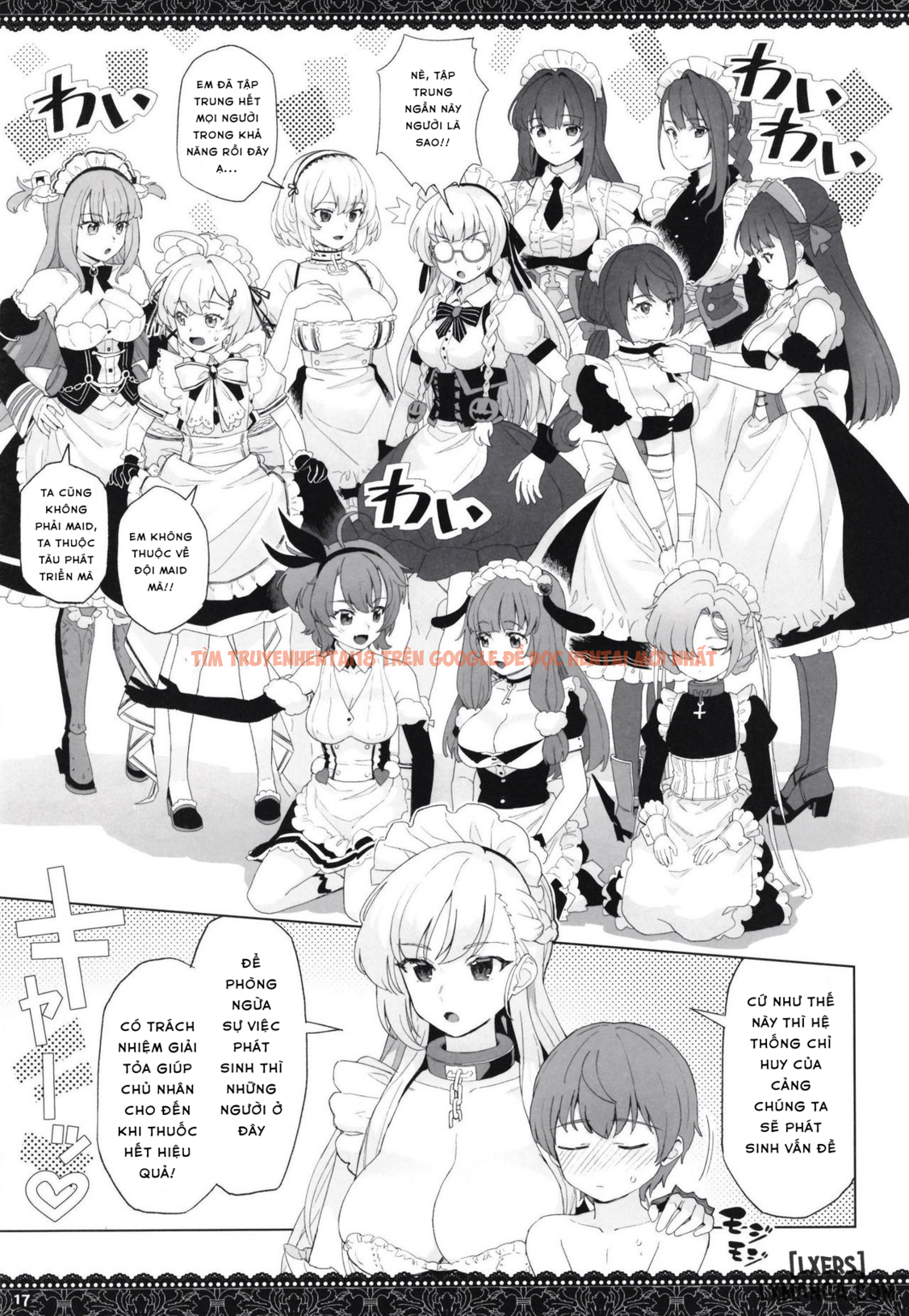 Xem ảnh 35 trong truyện hentai WhiteBrim Royal Maid-tai No Kenshin - One Shot - hentaitvn.net