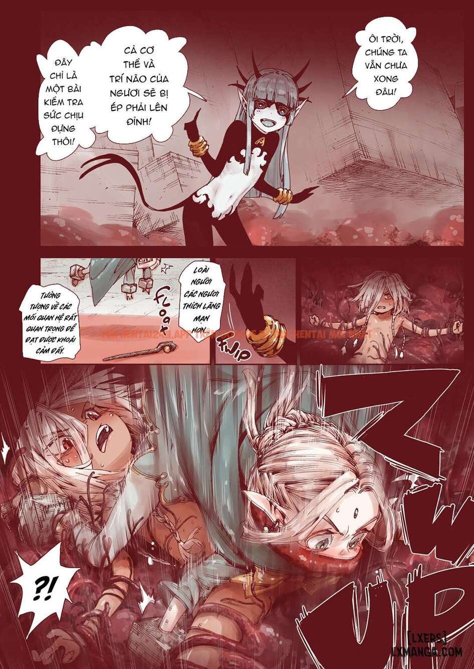 Xem ảnh 22 691bd03f768b4 trong truyện hentai Witch Of Depravity: How The Young Hero And A Tiny Elf Fell Victim To A Sorceress - Chapter 1 - hentaitvn.net