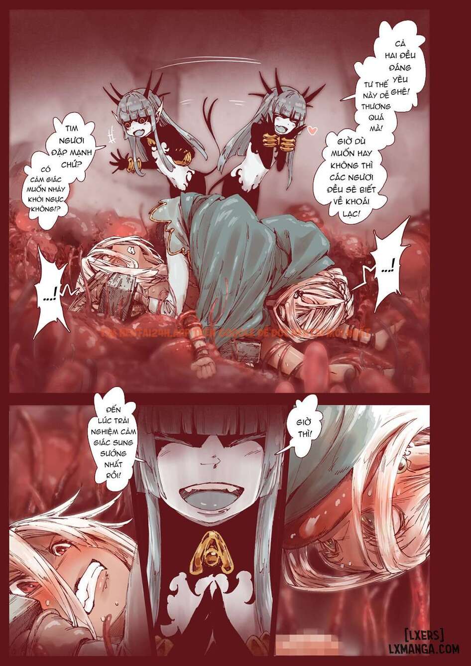 Xem ảnh 23 691bd03f768b4 trong truyện hentai Witch Of Depravity: How The Young Hero And A Tiny Elf Fell Victim To A Sorceress - Chapter 1 - hentaitvn.net