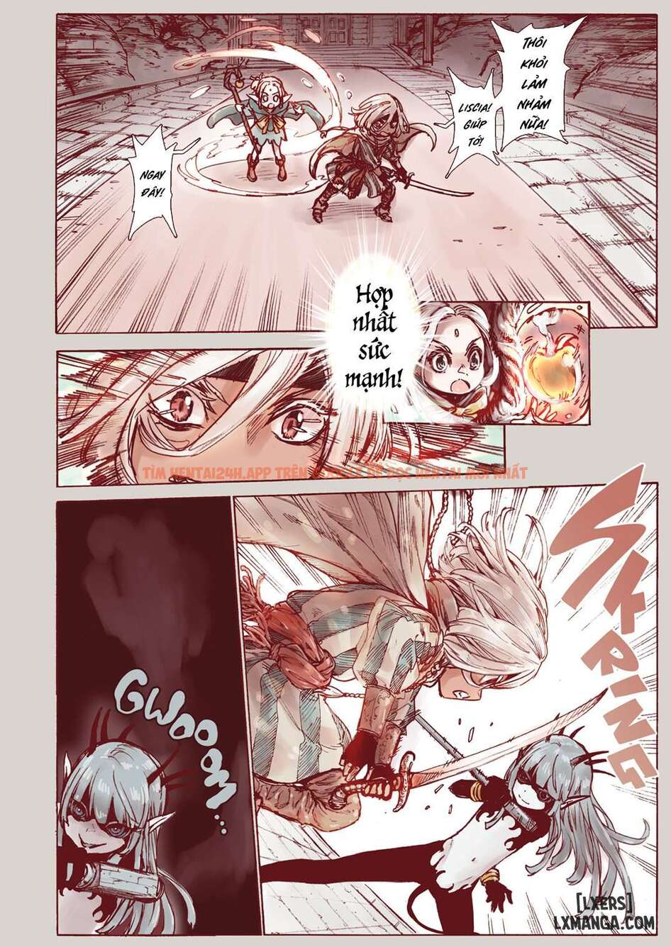 Xem ảnh 6 691bd03f768b4 trong truyện hentai Witch Of Depravity: How The Young Hero And A Tiny Elf Fell Victim To A Sorceress - Chapter 1 - hentaitvn.net