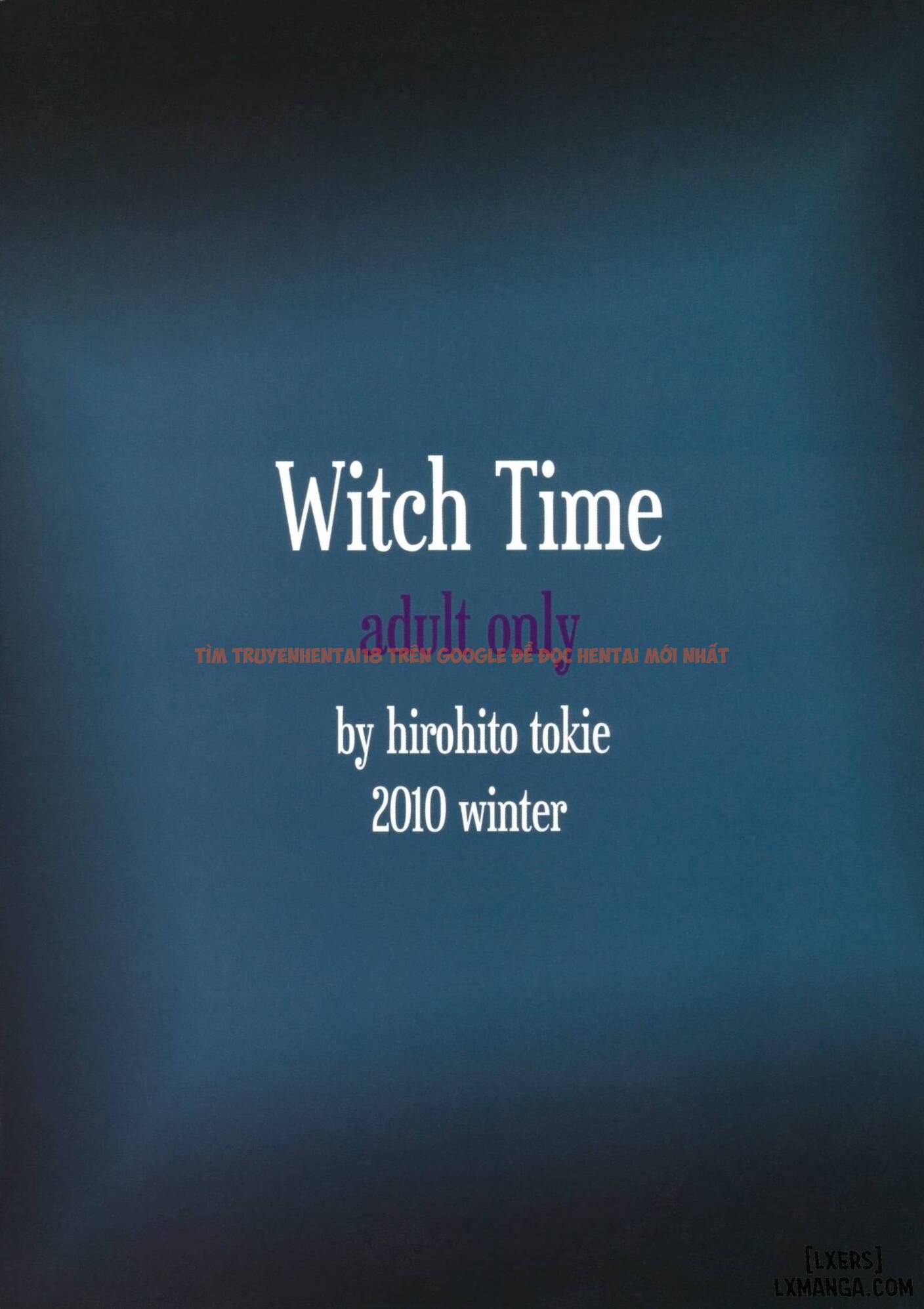 Trang truyện 19 trong truyện tranh Witch Time - One Shot - www.truyentvn.net