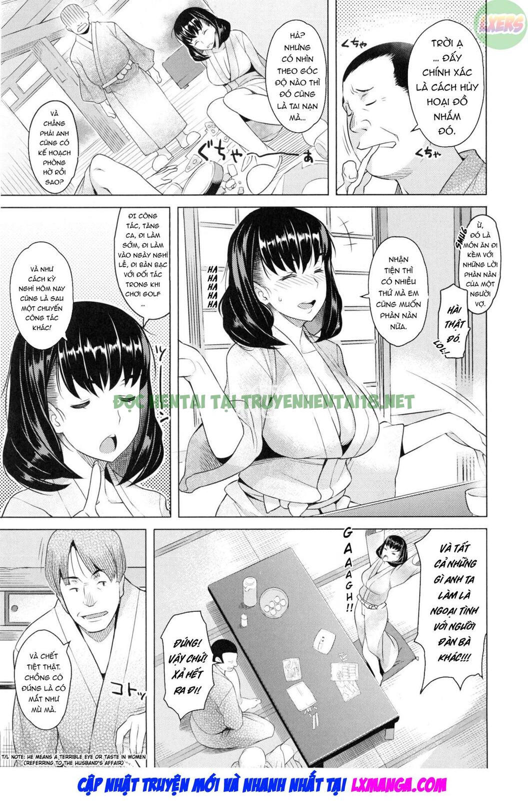 Hình ảnh 5 trong With A Wife - One Shot - Hentaimanhwa.net