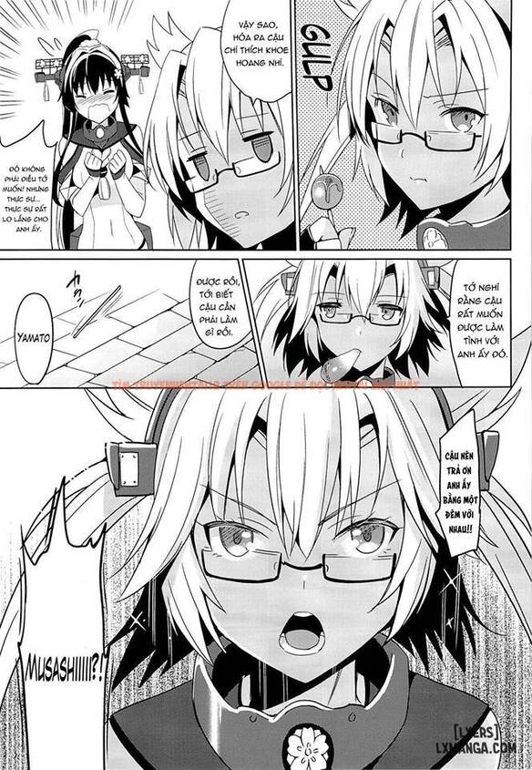 Xem ảnh 3 trong truyện hentai Yamato Wa Teitoku To Koi Shitai 2 - One Shot - www.hentaitvn.net