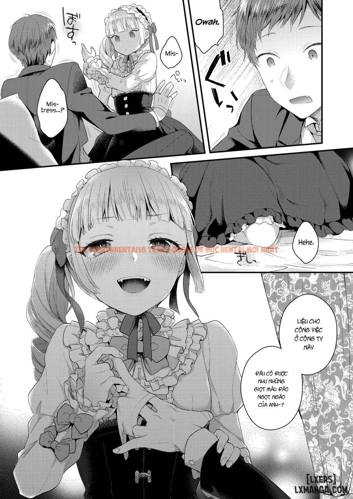 Xem ảnh 2 trong truyện hentai Yamiyo No Yakata No Vampire - One Shot - hentaitvn.net