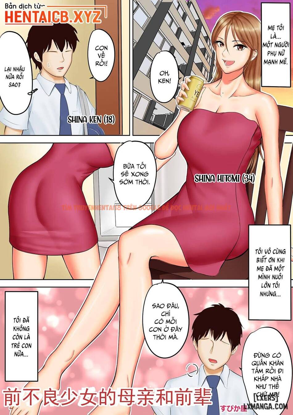 Xem ảnh 1 trong truyện hentai Yankee Datta Haha To Senpai - One Shot - hentaitvn.net
