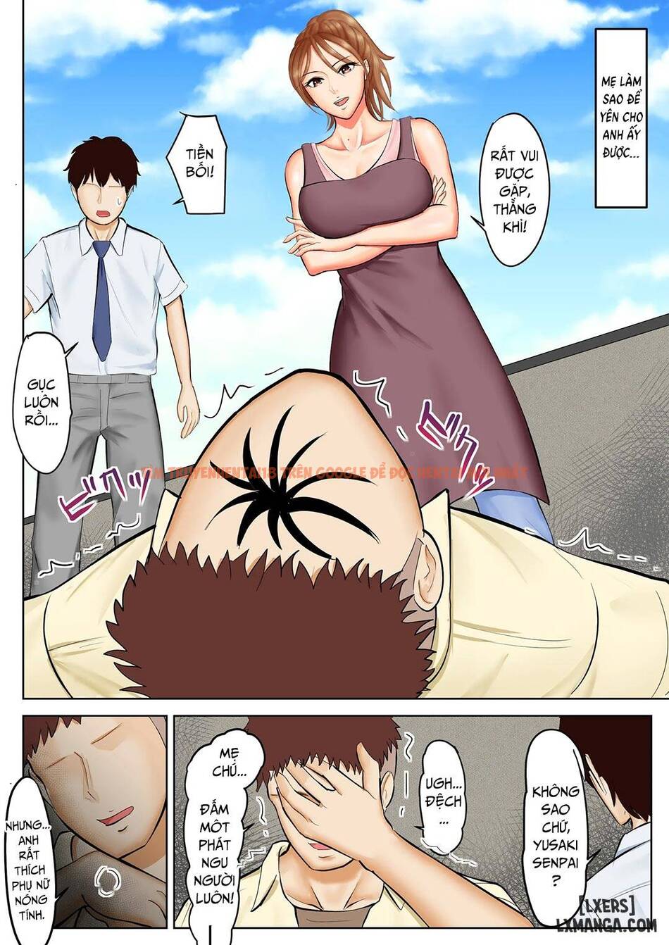 Xem ảnh 4 trong truyện hentai Yankee Datta Haha To Senpai - One Shot - hentaitvn.net