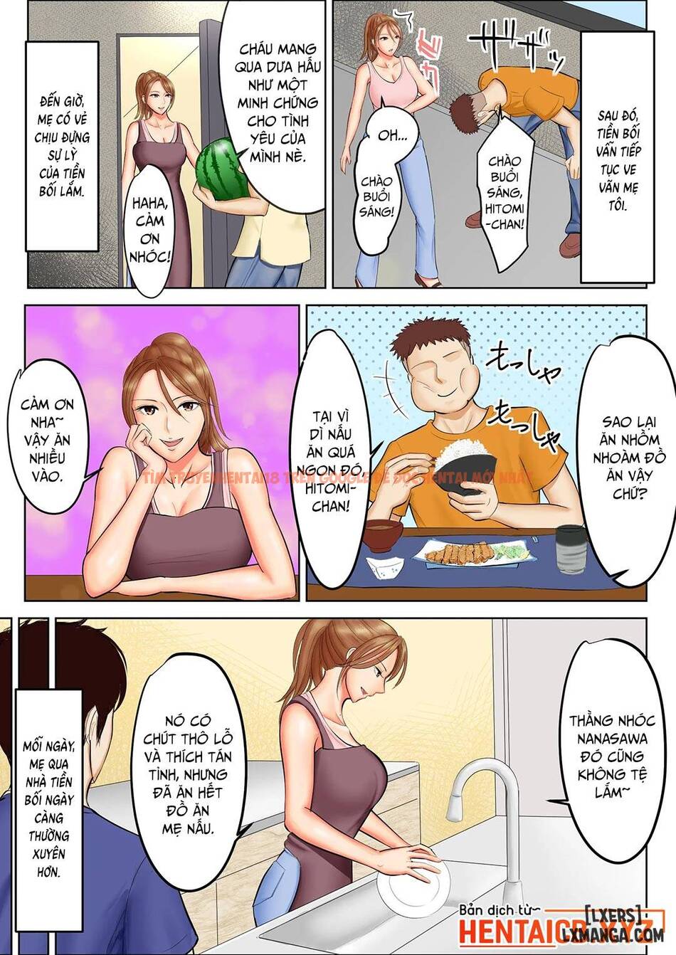 Xem ảnh 5 trong truyện hentai Yankee Datta Haha To Senpai - One Shot - hentaitvn.net