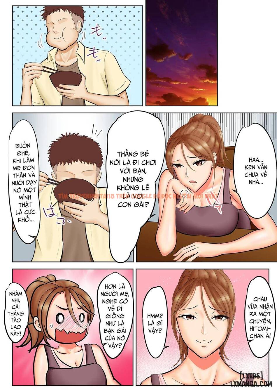 Xem ảnh 6 trong truyện hentai Yankee Datta Haha To Senpai - One Shot - hentaitvn.net