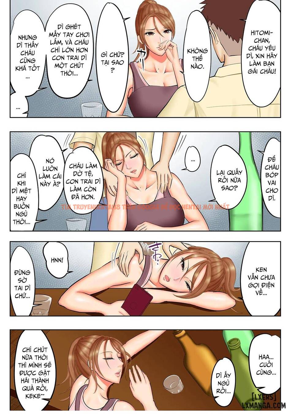 Xem ảnh 8 trong truyện hentai Yankee Datta Haha To Senpai - One Shot - hentaitvn.net