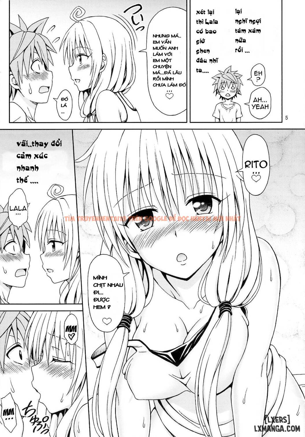 Xem ảnh 3 trong truyện hentai Yappari Lala Ga Suki - One Shot - hentaitvn.net