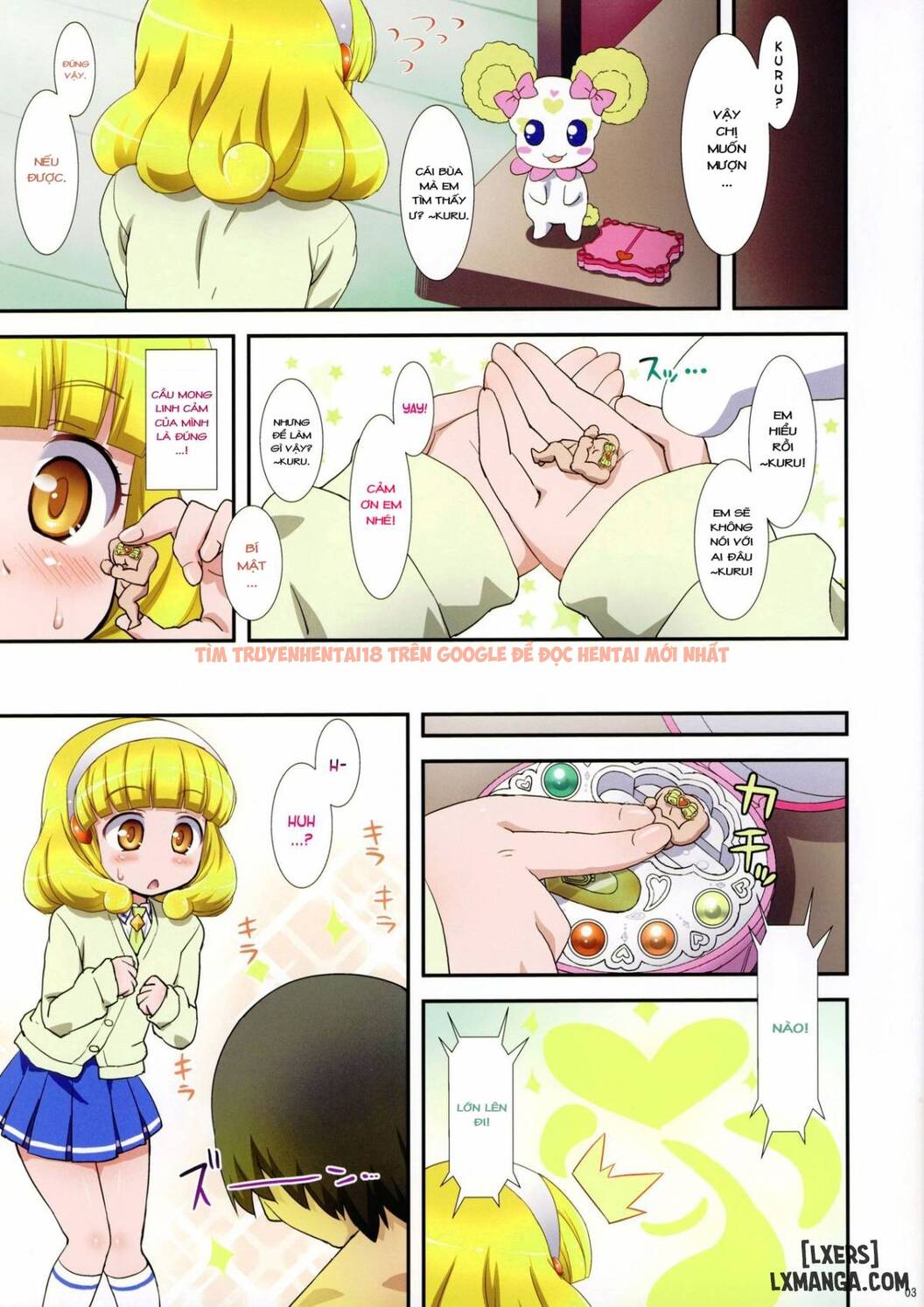 Xem ảnh 2 trong truyện hentai Yayoi-chan No Special Cure Deco - One Shot - hentaitvn.net