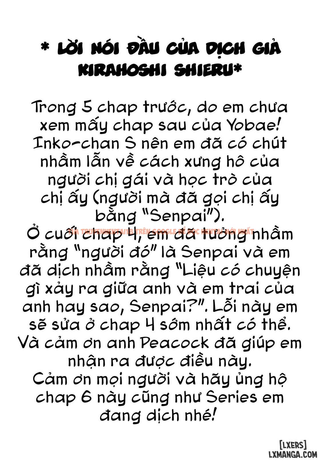 Xem ảnh 1 trong truyện hentai Yobae! Inko-Chan S - Chapter 6 - hentaitvn.net