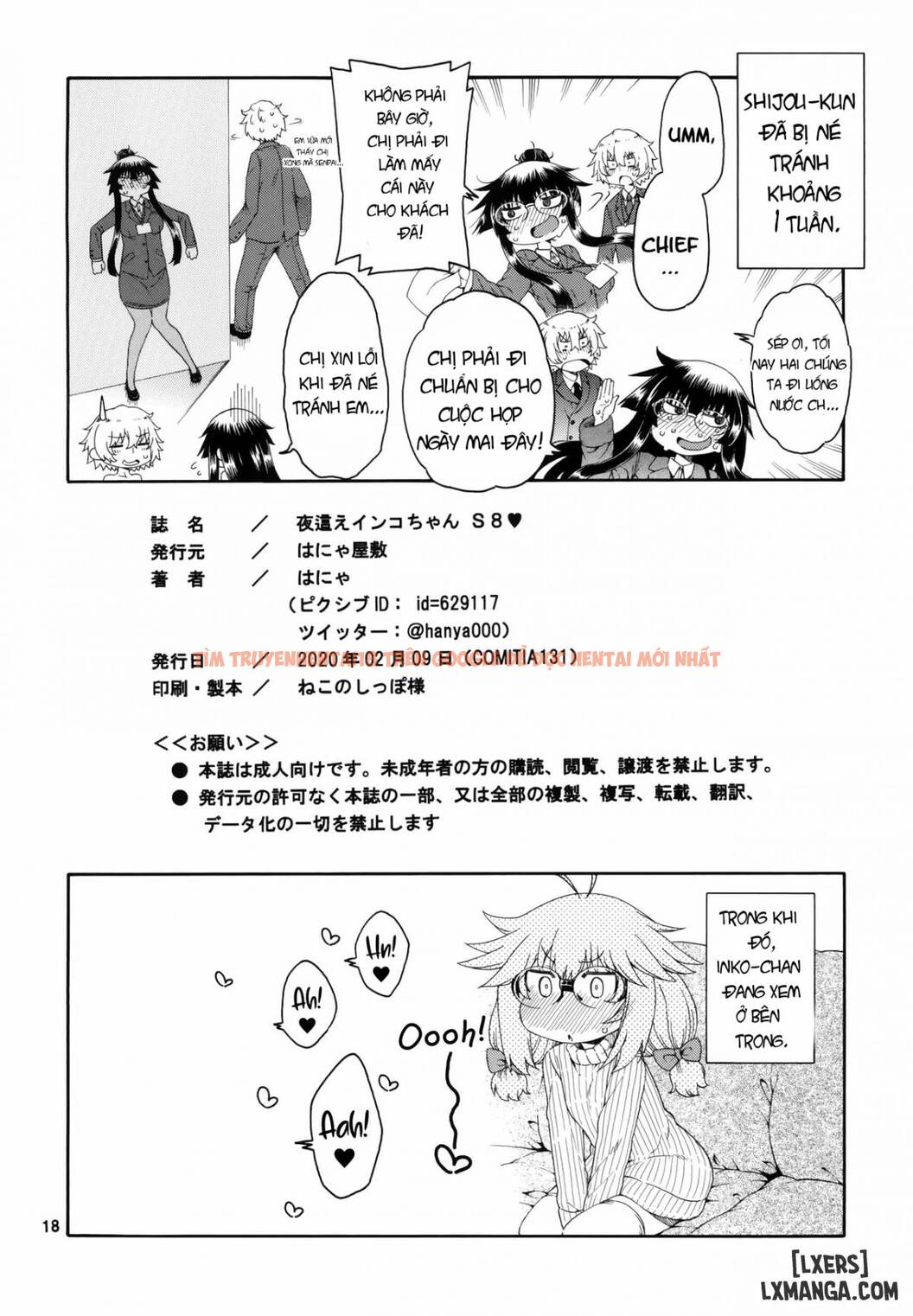 Xem ảnh 15 trong truyện hentai Yobae! Inko-Chan S - Chapter 8 END - hentaitvn.net