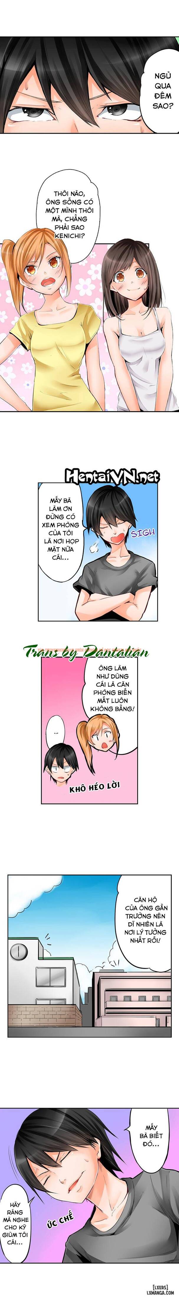 Trang truyện 2 trong truyện tranh Yojouhan De Micchaku 3p Otomarikai - Chapter 1 - hentai24h.pro