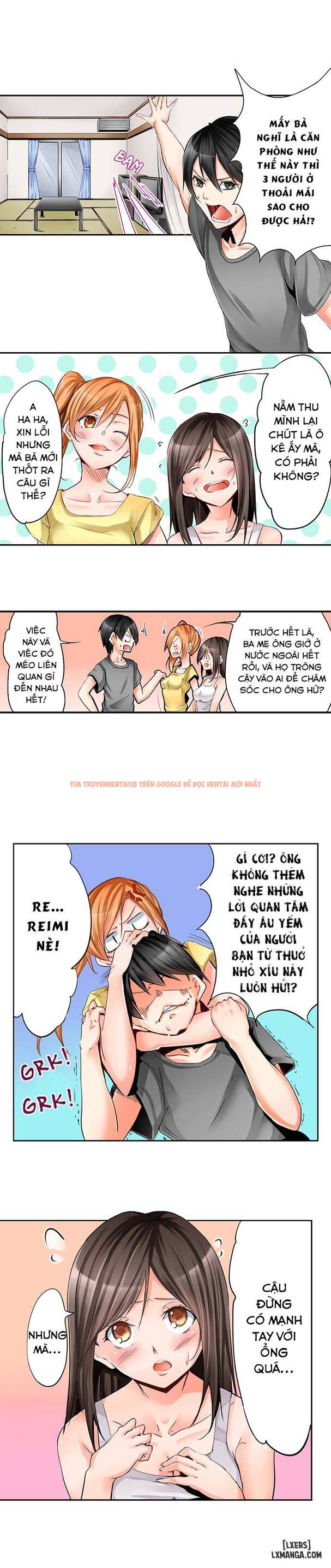 Trang truyện 3 trong truyện tranh Yojouhan De Micchaku 3p Otomarikai - Chapter 1 - hentai24h.pro