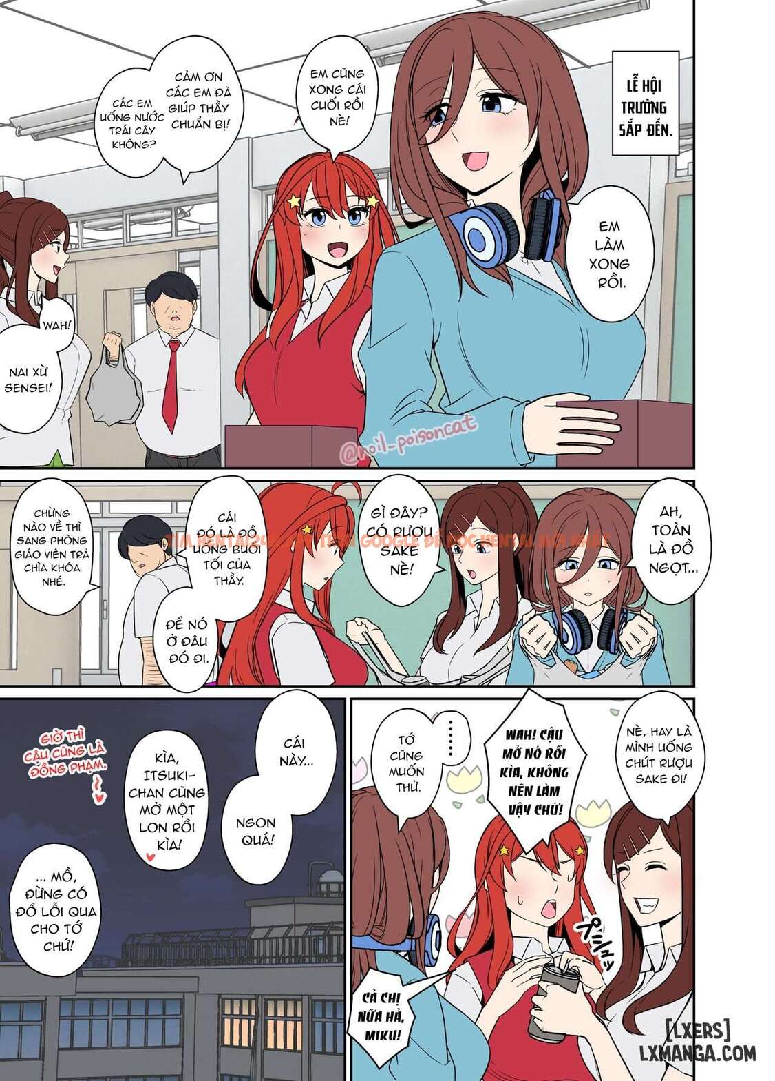 Xem ảnh Yotta Nakano Miku Ni Warui Koto O Suru Hanashi - One Shot - 1 - TruyenVN.APP