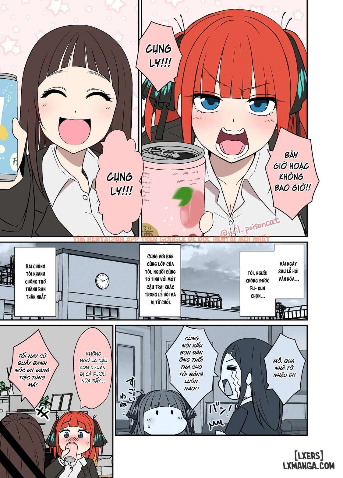 Trang truyện 2 trong truyện tranh Yotta Nakano Nino Ni Warui Koto O Suru Hanashi - One Shot - truyentvn.net