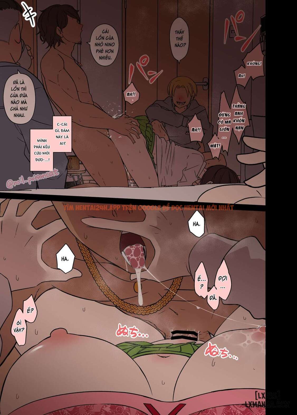 Trang truyện 8 trong truyện tranh Yotta Nakano Nino Ni Warui Koto O Suru Hanashi - One Shot - truyentvn.net