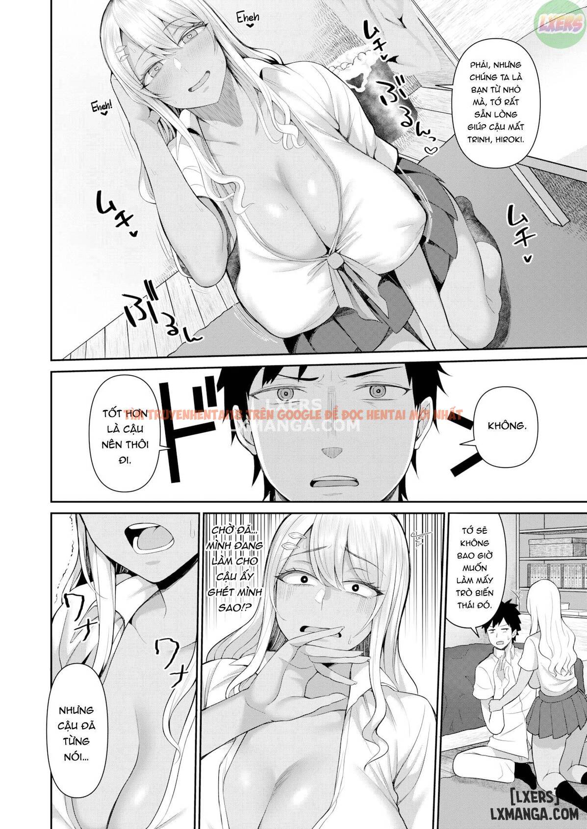 Trang truyện 8 trong truyện tranh You Told Me You Loved Tanned Kogals - One Shot - hentai24h.pro