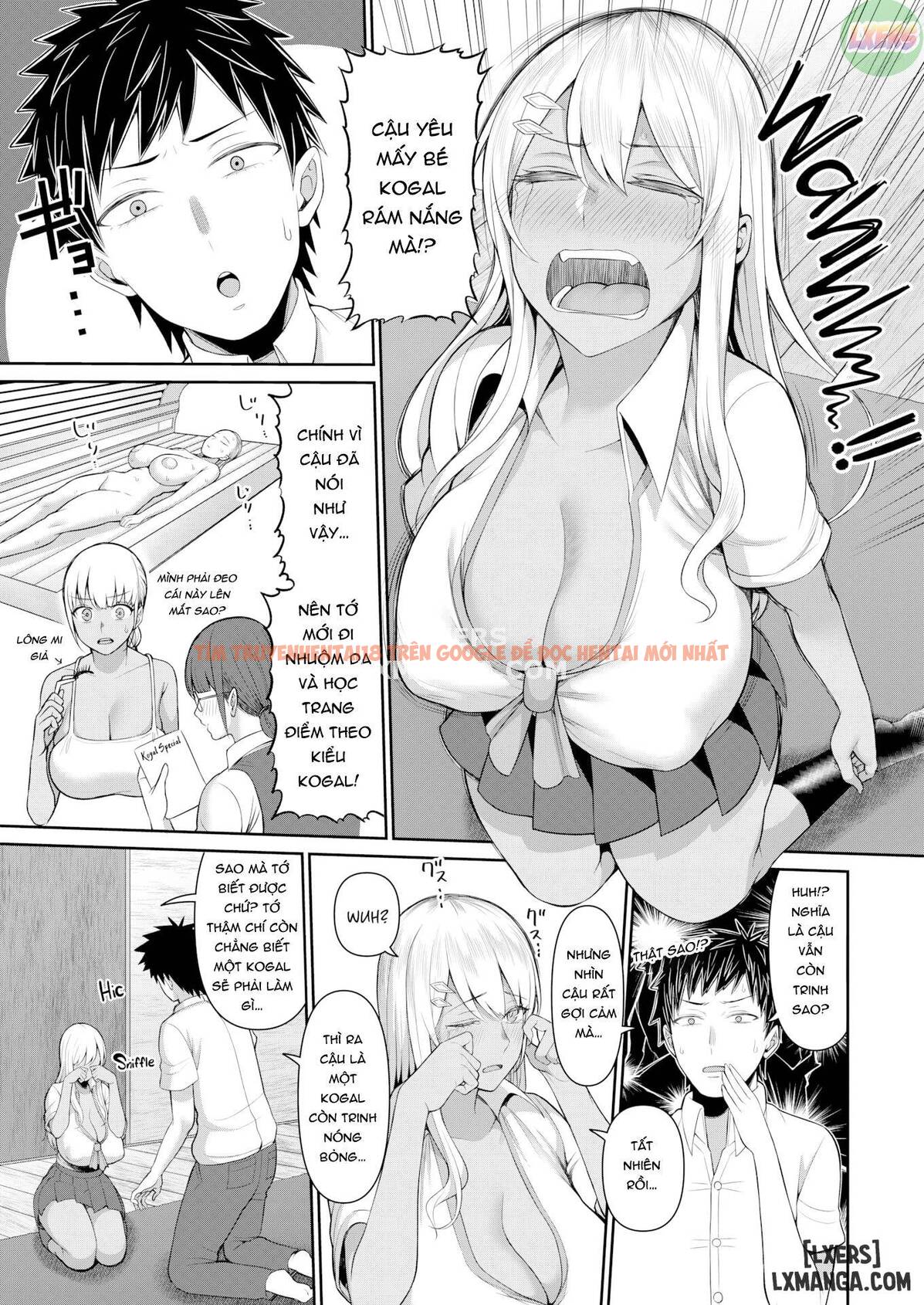 Trang truyện 9 trong truyện tranh You Told Me You Loved Tanned Kogals - One Shot - hentai24h.pro