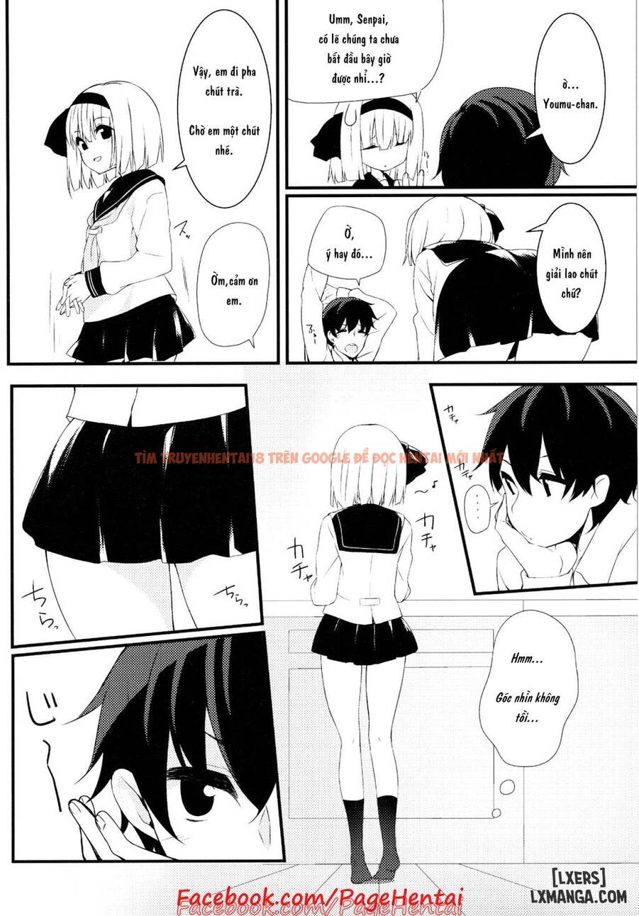 Xem ảnh 2 trong truyện hentai Youmu Day's - Obenkyouhen - One Shot - hentaitvn.net