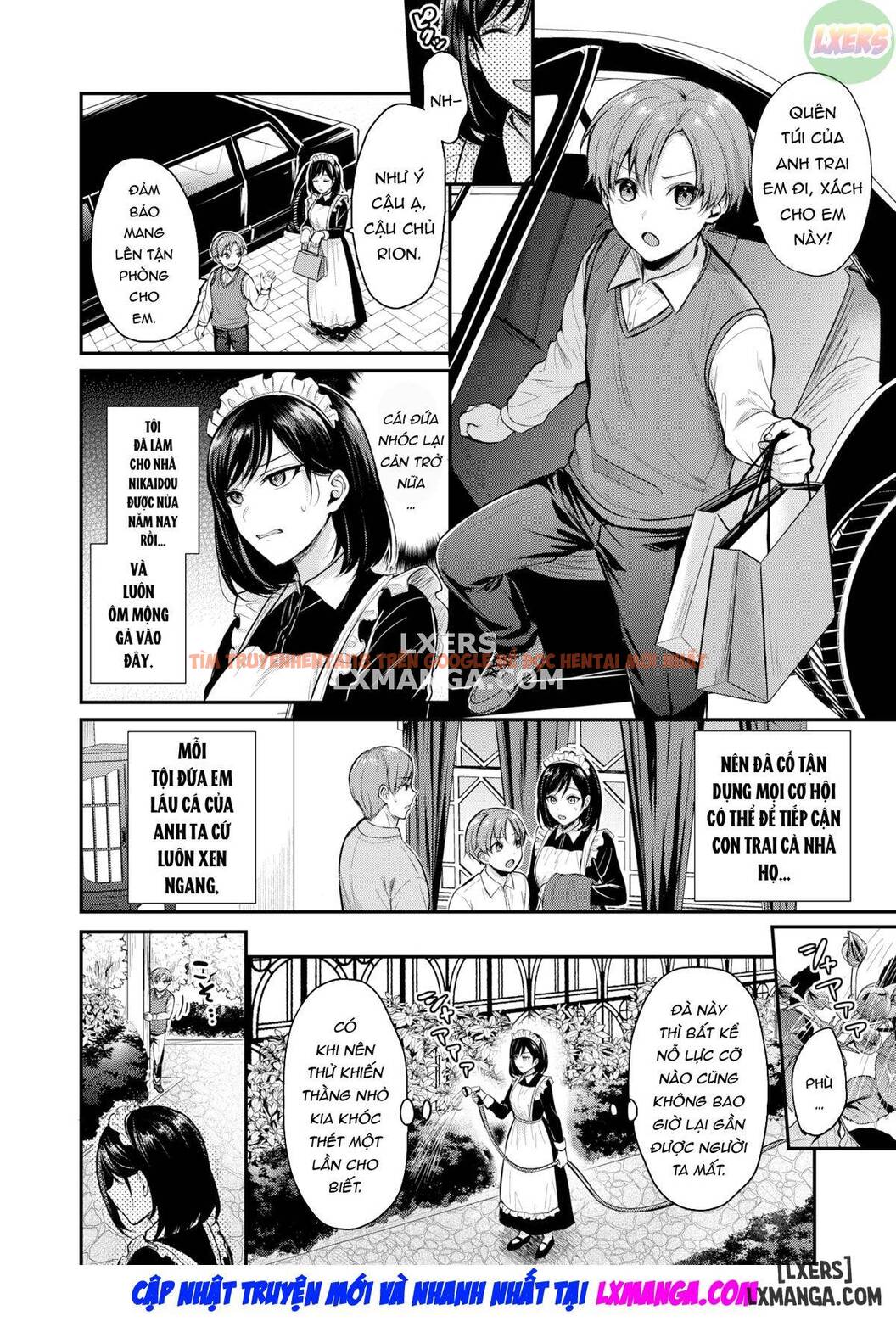 Xem ảnh 4 trong truyện hentai Young Master And The Maid - One Shot - hentaitvn.net