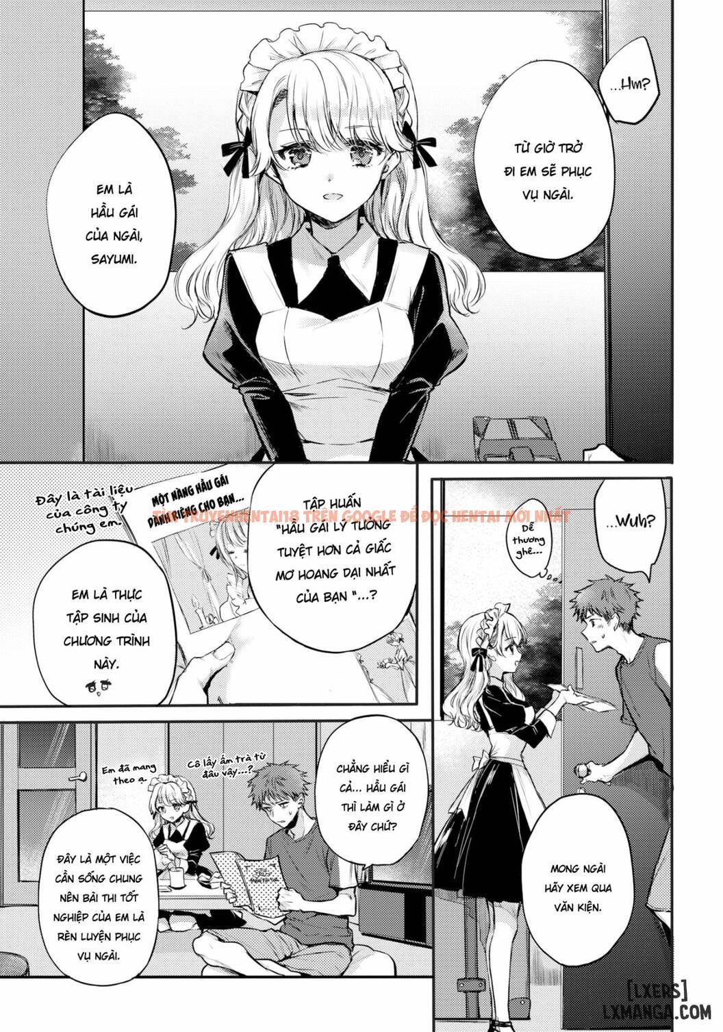 Xem ảnh 3 trong truyện hentai Your Maid Has Arrived - Chapter 1 - hentaitvn.net