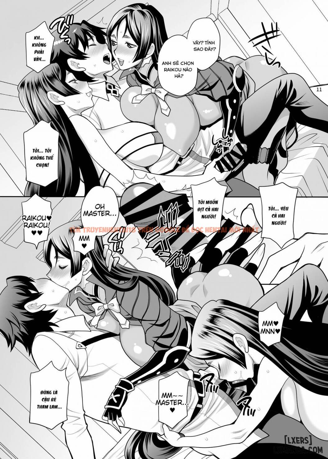 Trang truyện 9 trong truyện tranh Yukiyanagi No Hon 43 Raishuu!! W Raikou Mama - One Shot - www.truyentvn.net