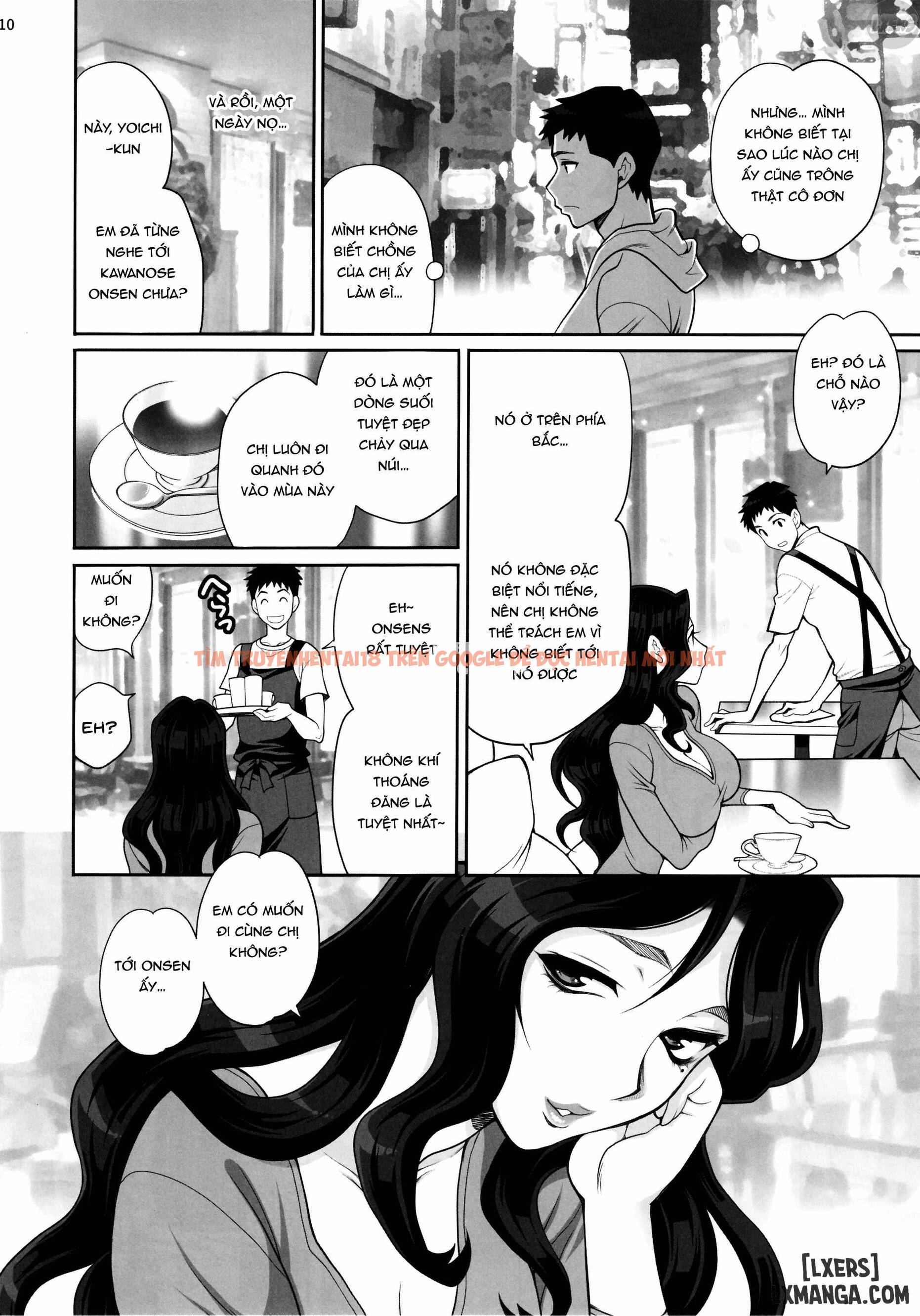Trang truyện 8 trong truyện tranh Yukiyanagi No Hon 45 Gogo Wa Taikutsu Na Kumiko Oshinobi Mitsugetsu Onsen Ryokou Hen - One Shot - www.truyentvn.net