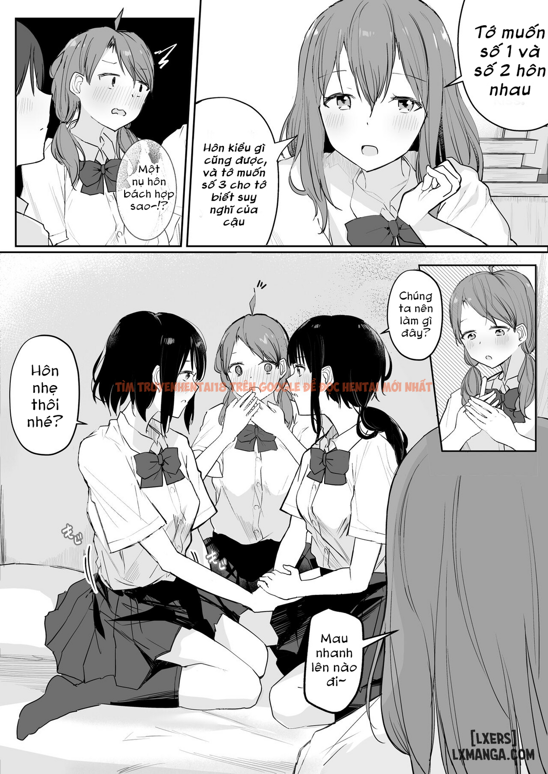 Trang truyện page_011 trong truyện tranh Yuri Zuki Joshi Ga Nandemoari No Ousama Game Yatta Kekka - oneshot - www.truyenhentai18.net