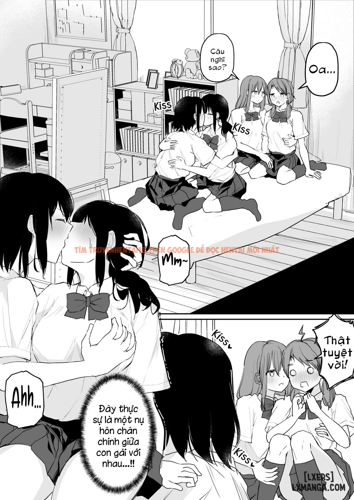 Trang truyện page_013 trong truyện tranh Yuri Zuki Joshi Ga Nandemoari No Ousama Game Yatta Kekka - oneshot - www.truyenhentai18.net